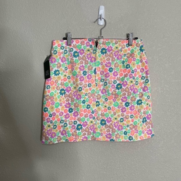 Wild Fable NWT Ditzy Floral Bright Mini Skirt 6 - Picture 7 of 8